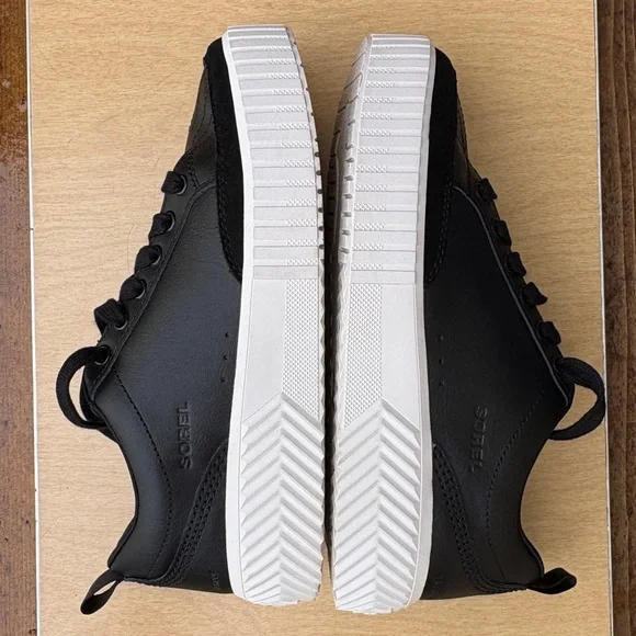 Sorel Black and White Women's Sneakers - Picture 13 of 14